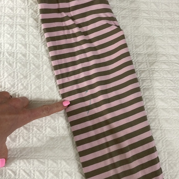 Mustard Pie pink taupe yellow 3 piece tutu ruffle pants top outfit sz 7 so cute - Picture 9 of 12